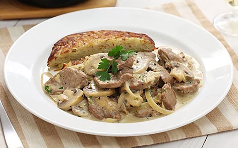 Bœuf aux champignons