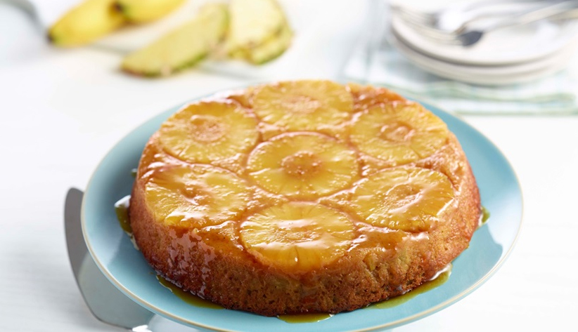 Gâteau à l'ananas et fromage frais 0%