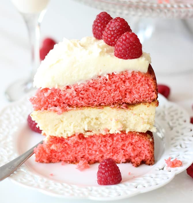 Gâteau moelleux à la mousse de fromage blanc 0%
