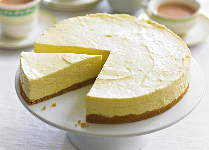 Cheesecake au citron sans cuisson
