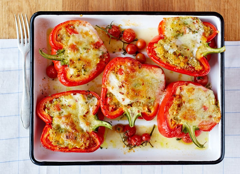 Poivrons farcies au thon