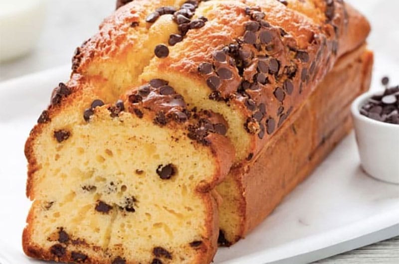Cake au Yaourt et Pépites de Chocolat