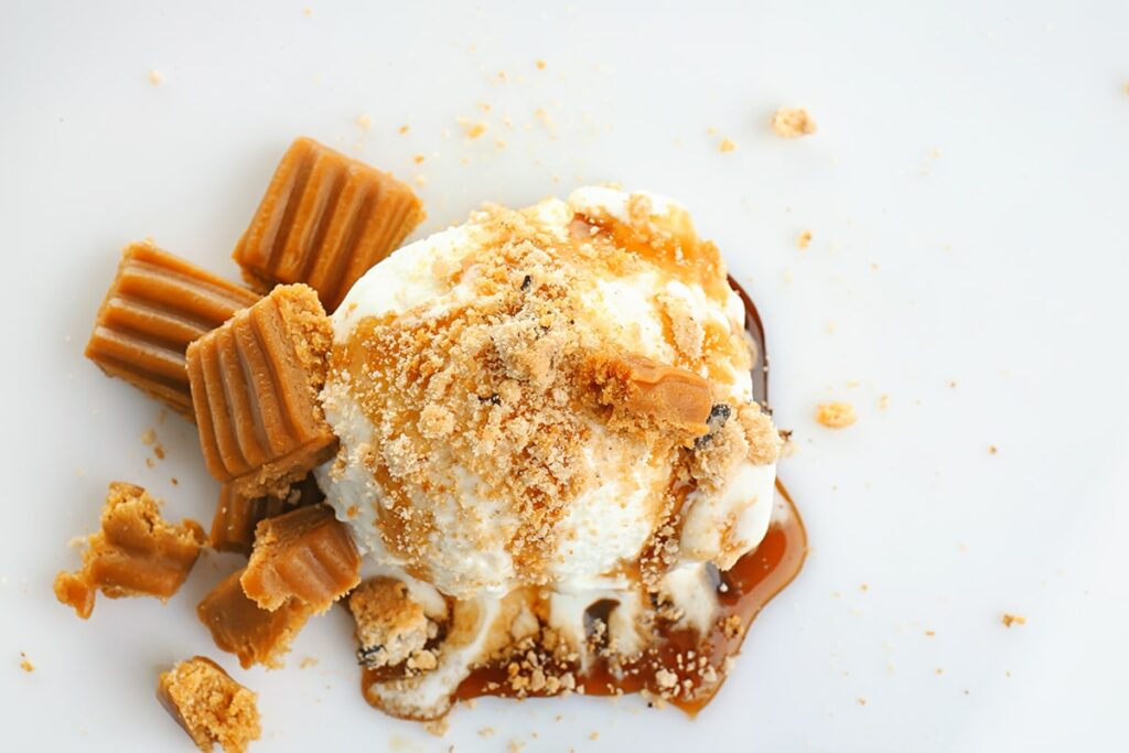 Glace au caramel au Thermomix