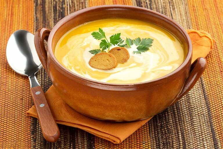 Soupe de lentilles corail