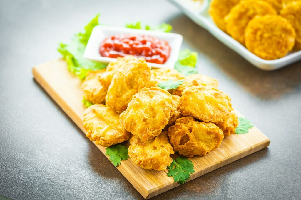 Nuggets de poulet et leur sauce au Thermomix