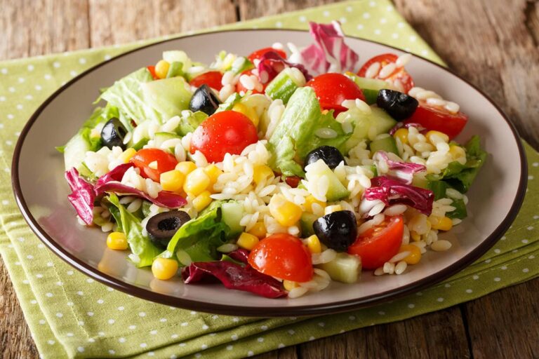Salade de riz complète