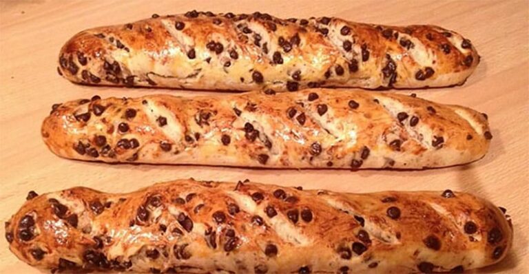 Baguette viennoise aux pépites