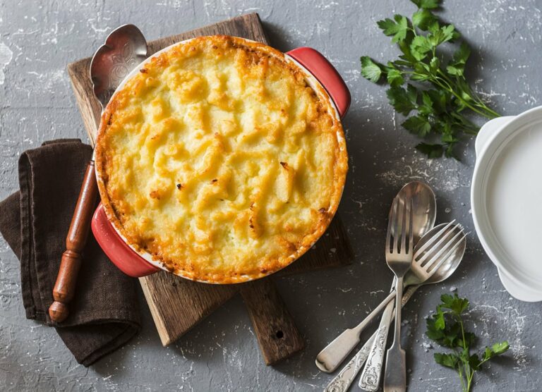 Gratin léger de potiron ww