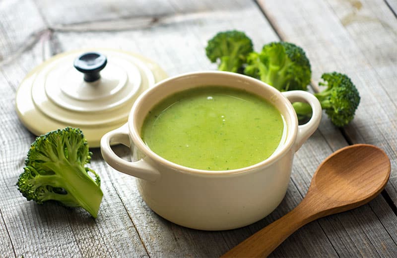 Soupe de brocolis