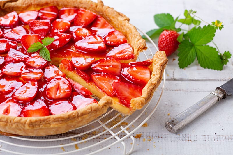 Tarte aux fraises