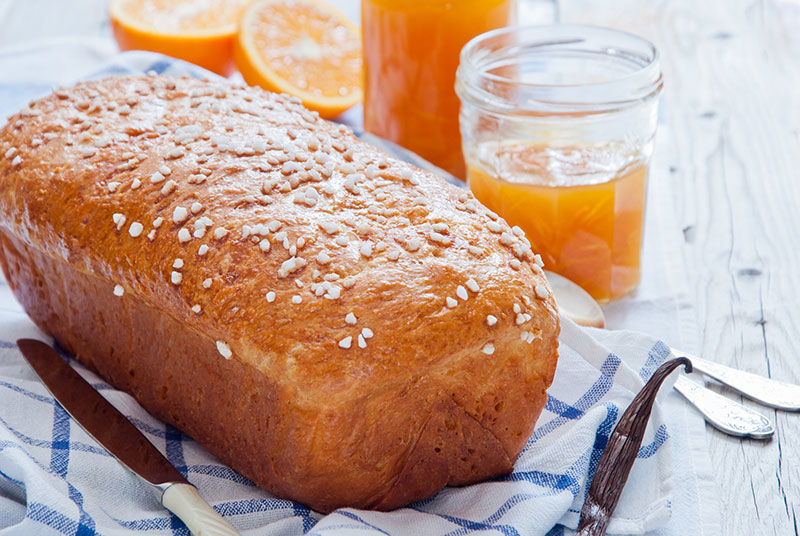 Brioche facile au jus d'orange