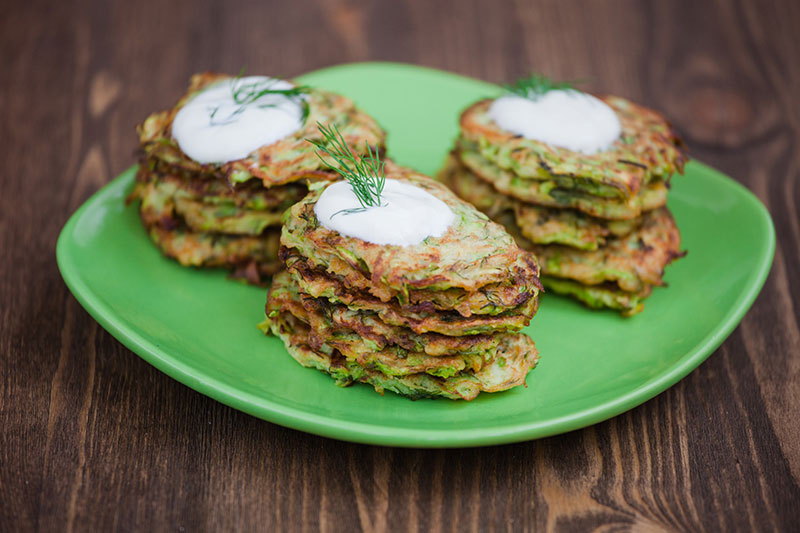 Röstis de courgettes