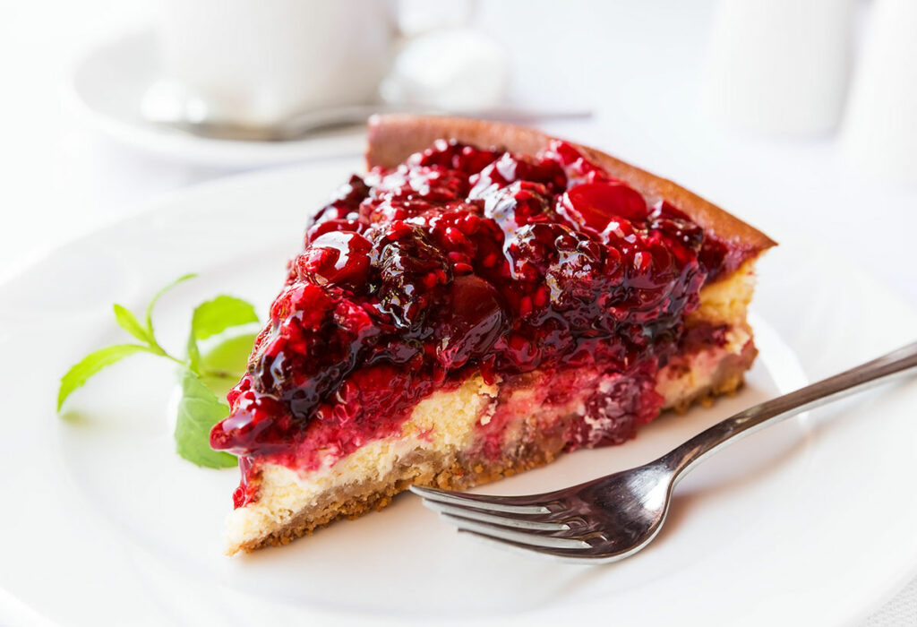 Cheesecake au Skyr et fruits rouges