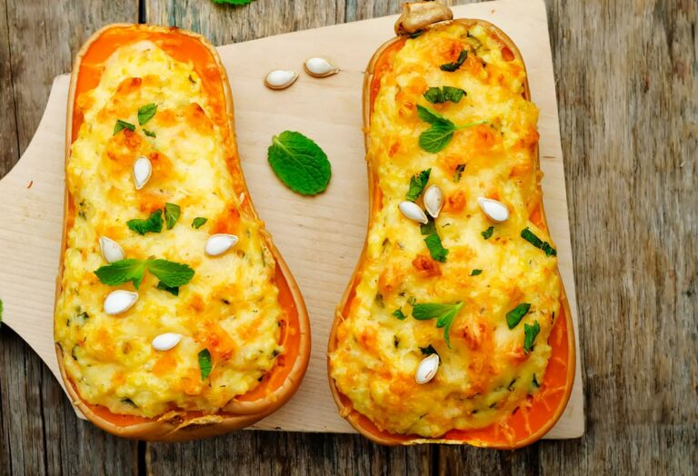 Courge Butternut farcie