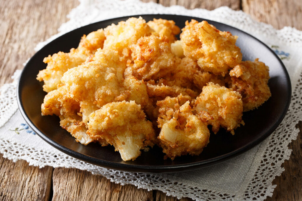 Croquettes de chou-fleur au parmesan