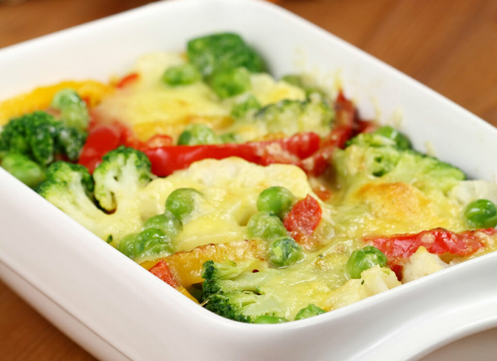 Gratin de légumes de saison