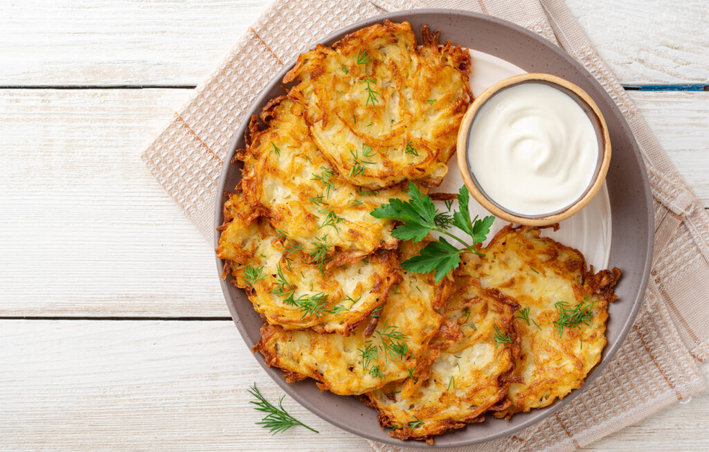 crêpes de pomme de terre