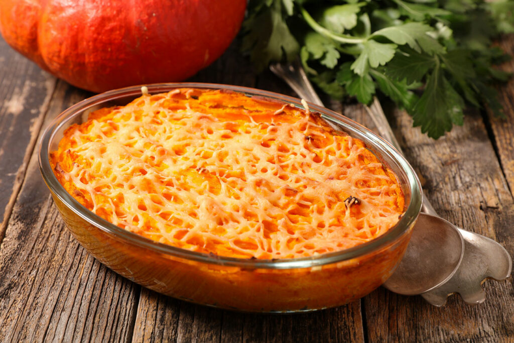 Le moyen idéal de profiter de l'automne : Gratin de citrouille