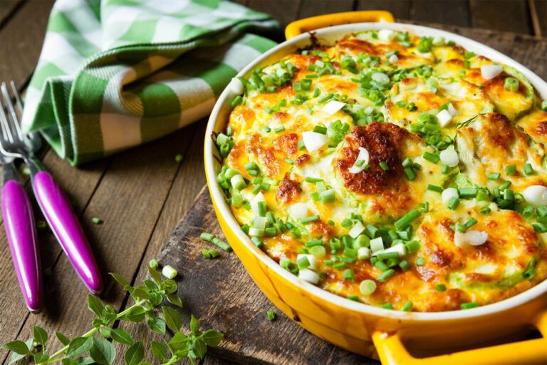 Gratin de légumes d'automne