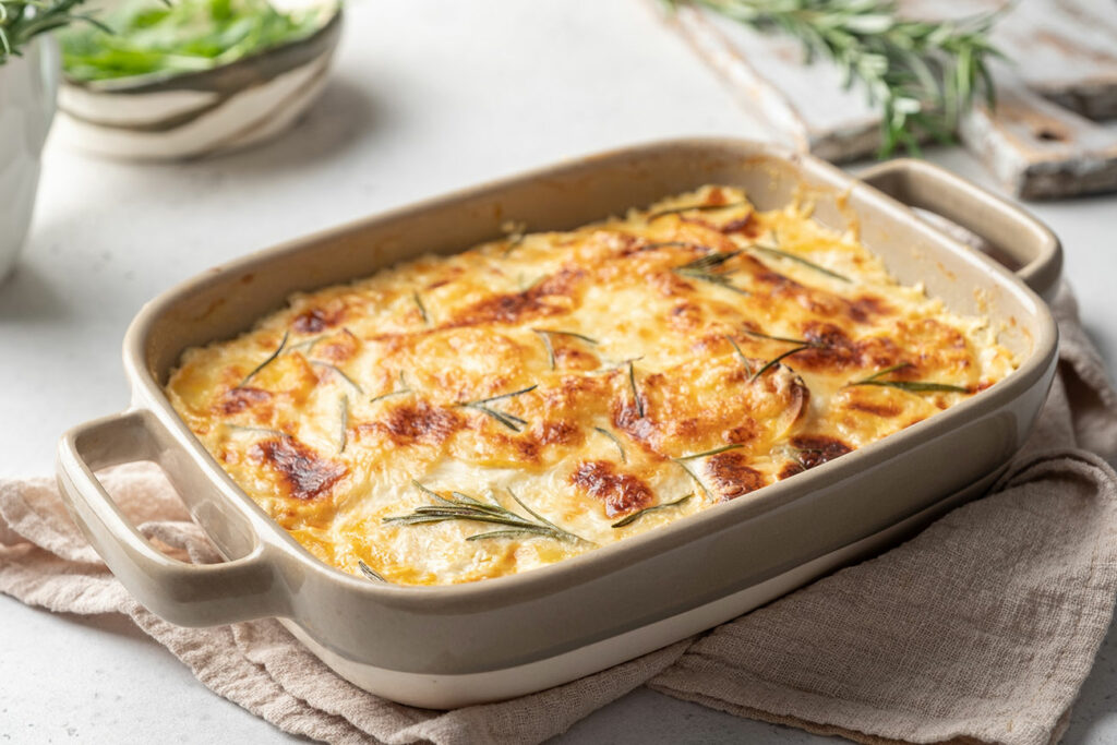 gratin de pomme de terre navet et carotte