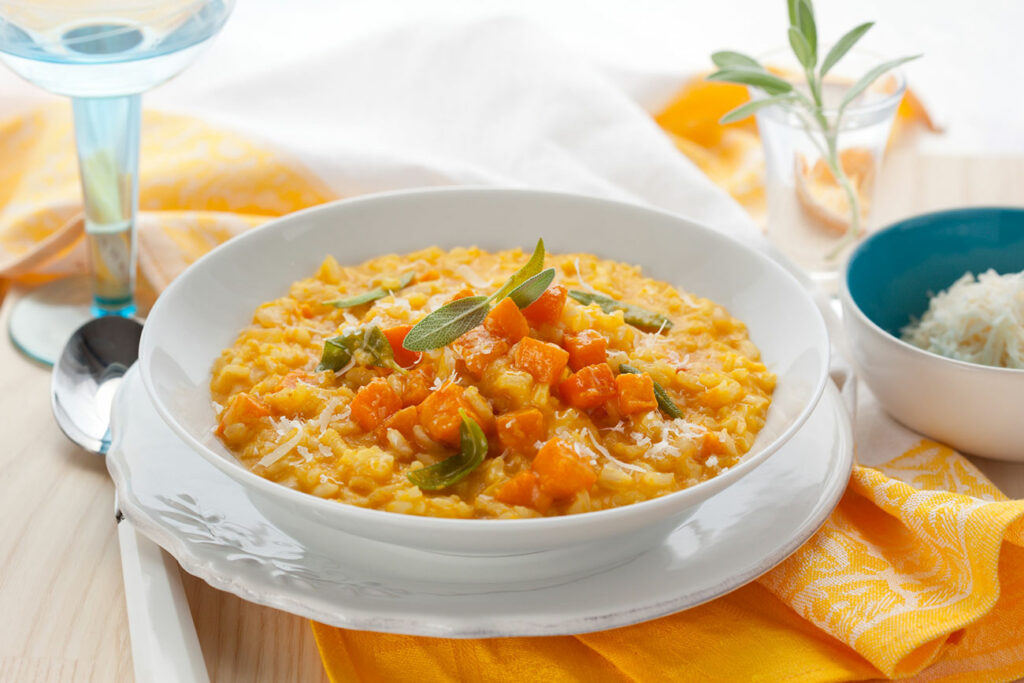 risotto au potiron