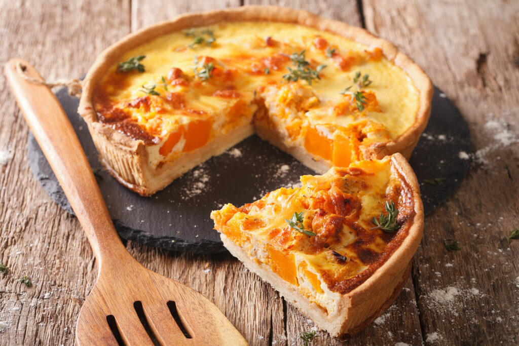 quiche au potimarron
