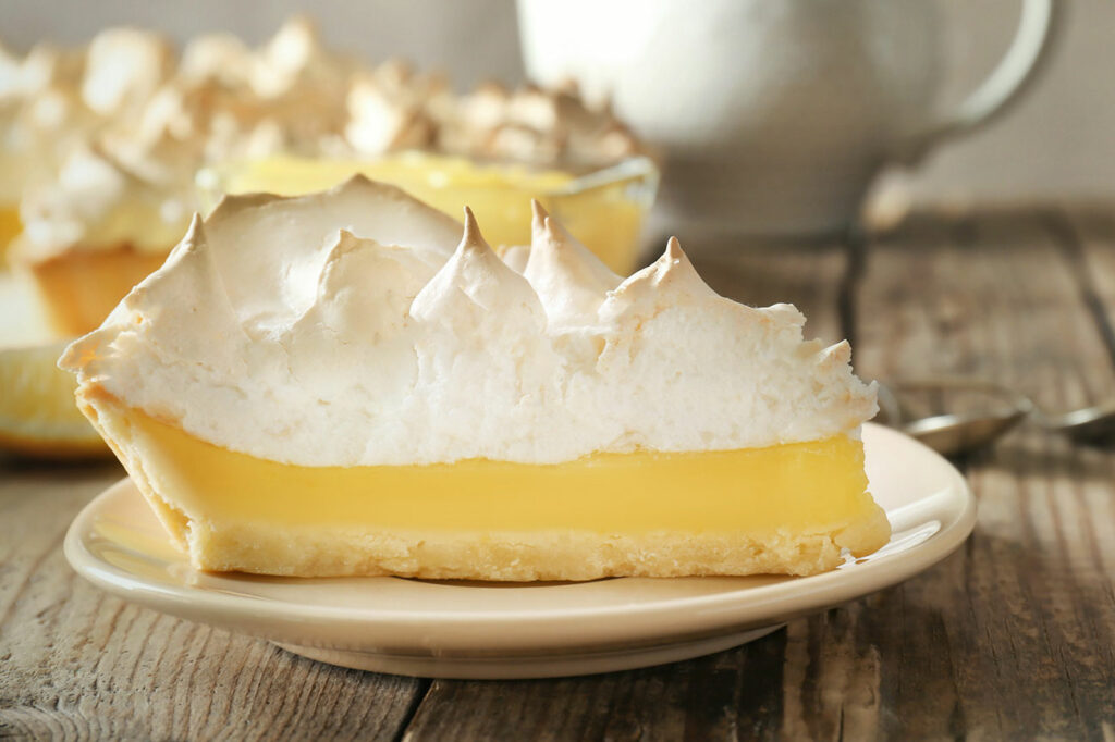 Tarte au citron meringuée