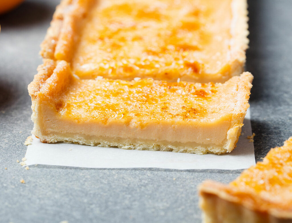 tarte crème brûlée