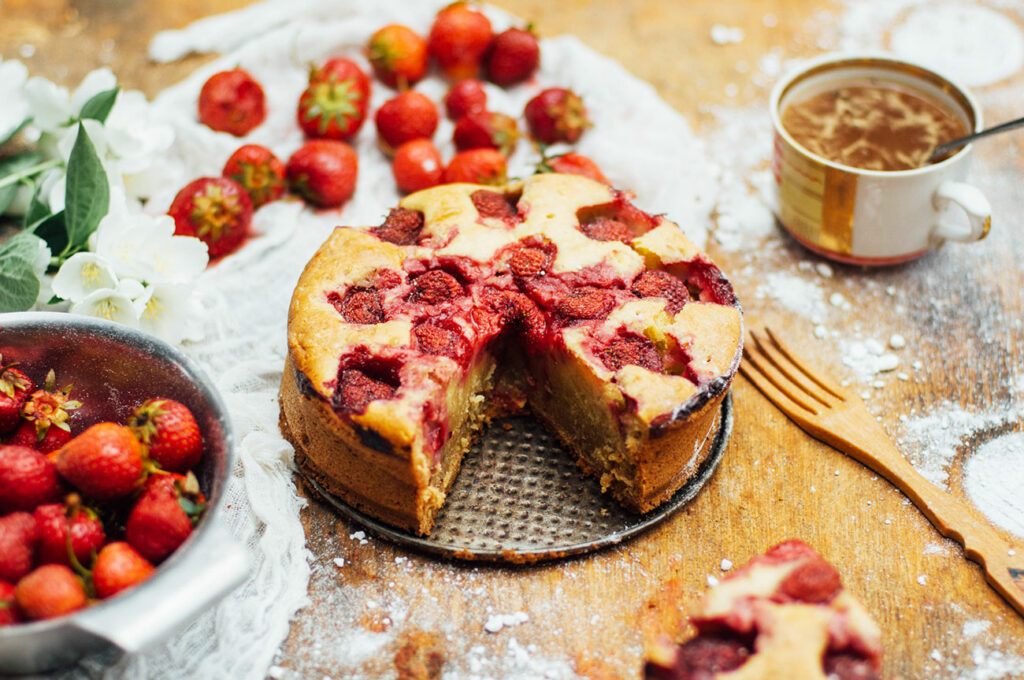 Clafoutis aux Fraises Thermomix