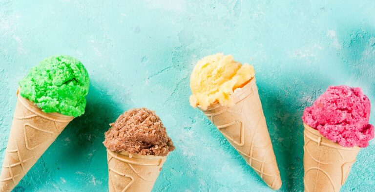 Glace aux 4 Saveurs sans Sucre