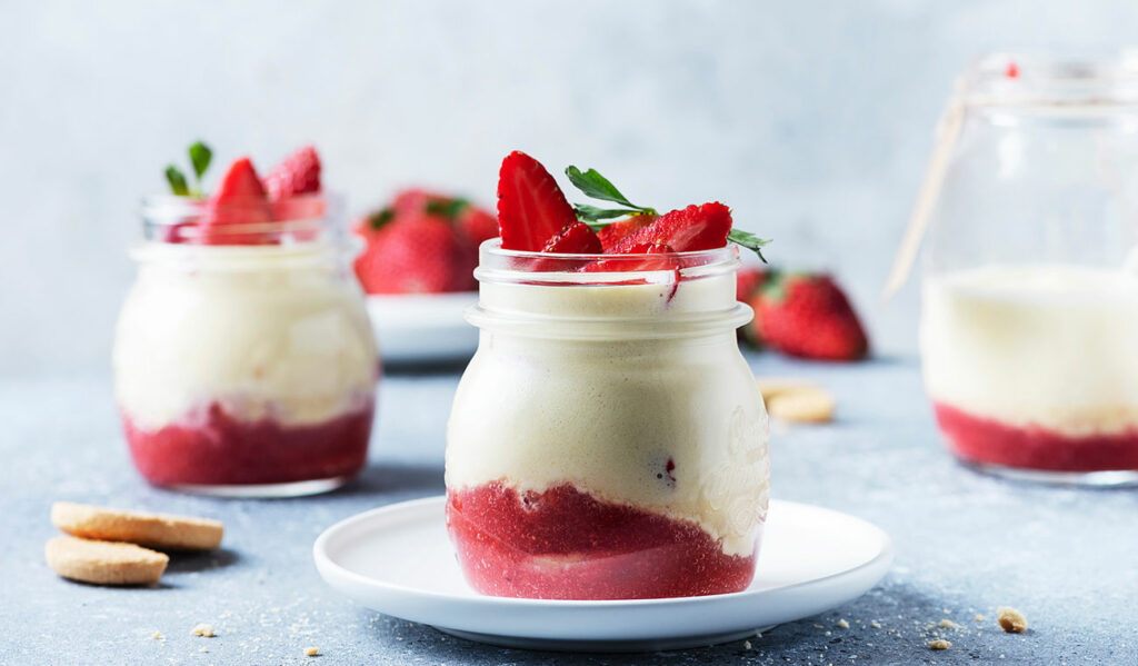 Tiramisu au Coulis de Fraise