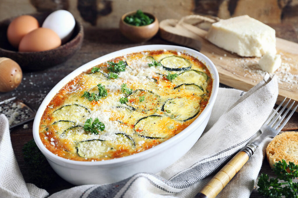 Clafoutis de Courgette