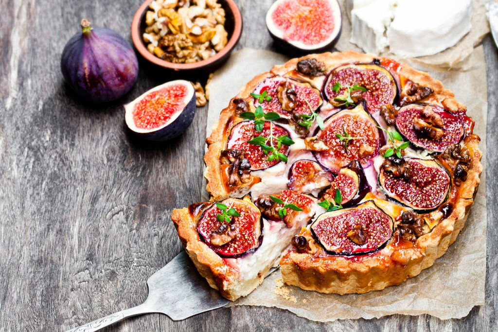 Tarte aux Figues et Chèvre