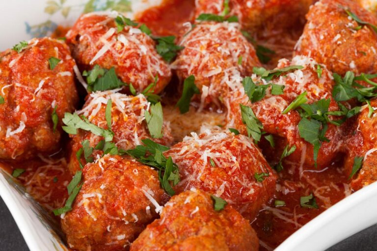 Boulettes de viande au cheddar
