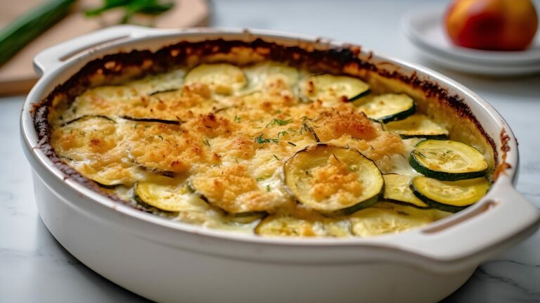 Flan de Courgette et Fromage