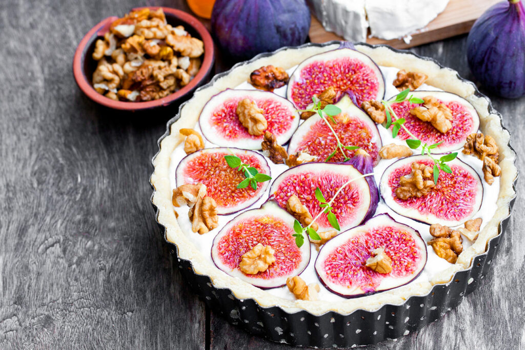 Gâteau aux Figues et Fromage