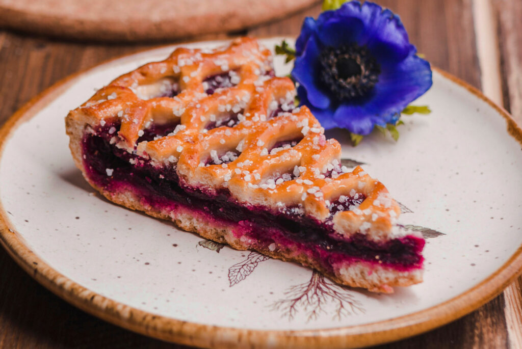 Tarte Amandine au Cassis