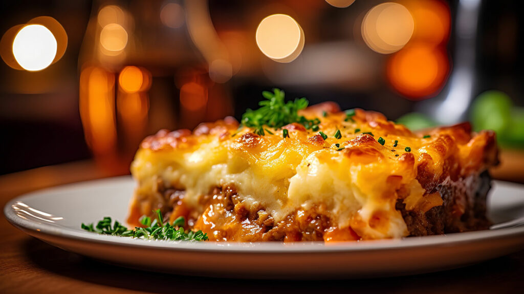 Flan de Pommes de Terre à la Viande Hachée