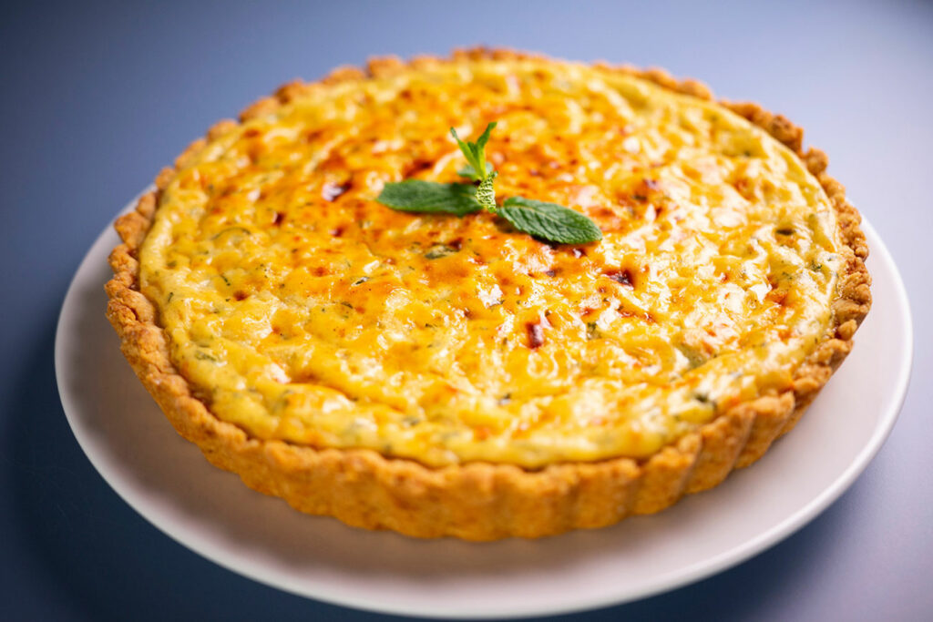 Quiche Soufflée au Fromage