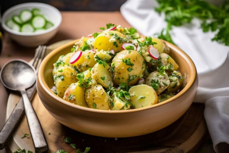 Salade de Pomme de Terre au Thon