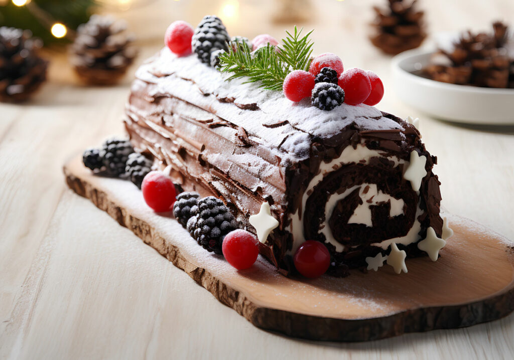 Congeler Bûche de Noël