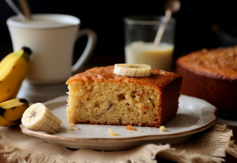 Cake Banane Fromage Blanc