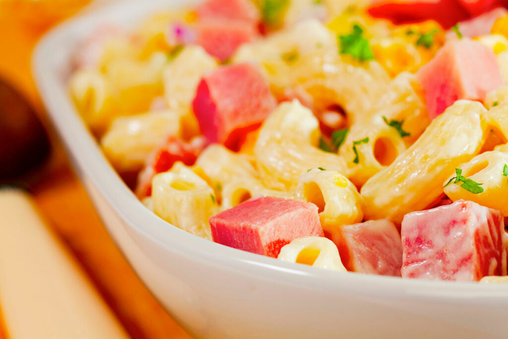 Gratin de Pâtes au Jambon