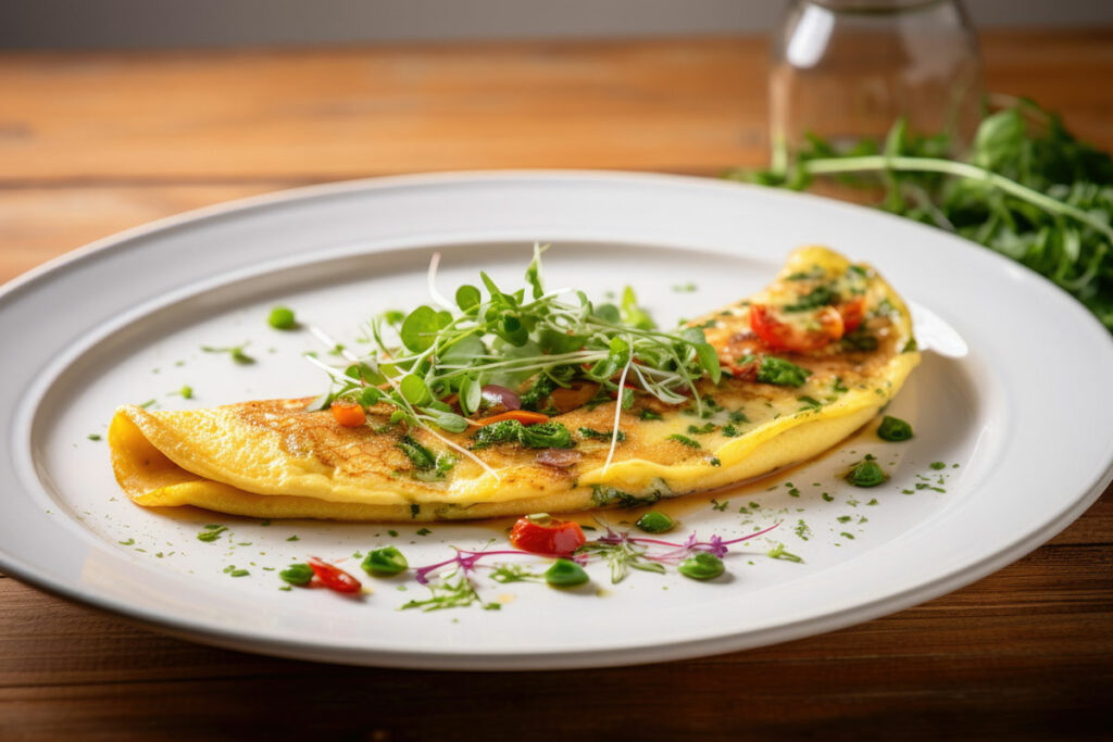 Omelette aux fines herbes