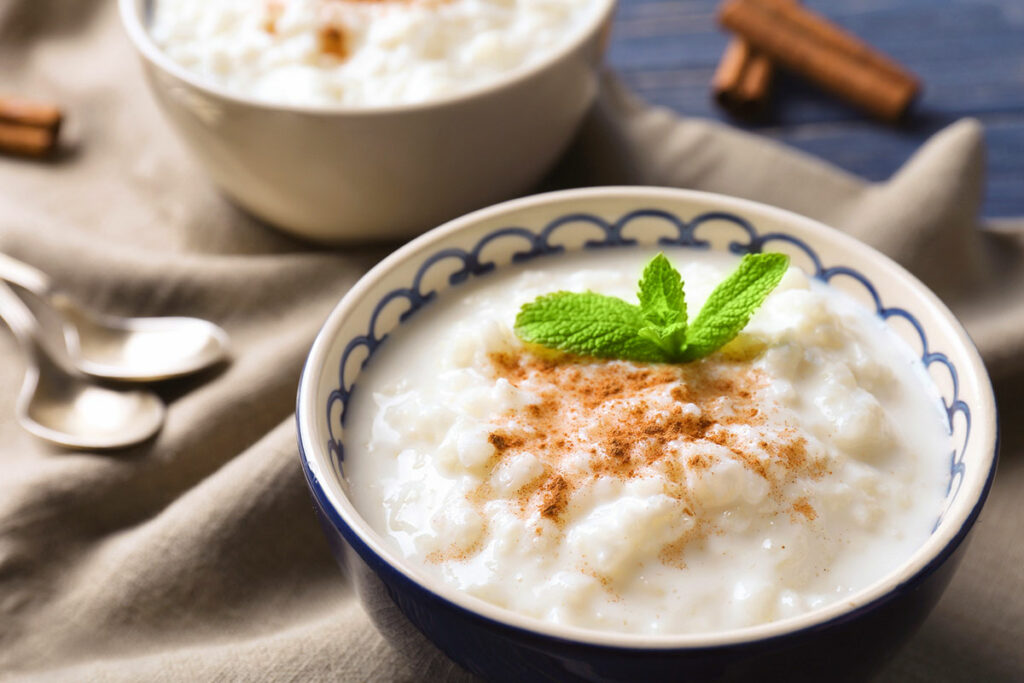 Riz au Lait de Coco et Vanille