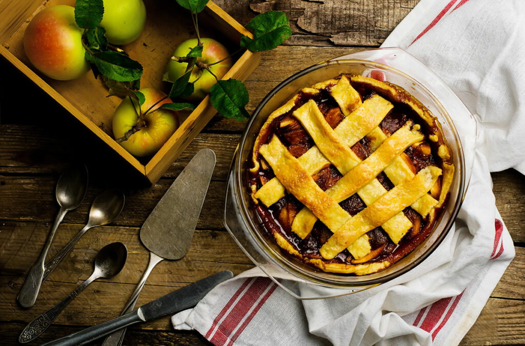 Tarte à la confiture de Pommes
