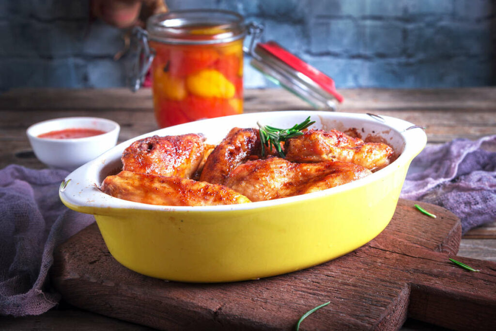 Ailes de Poulet au Curry