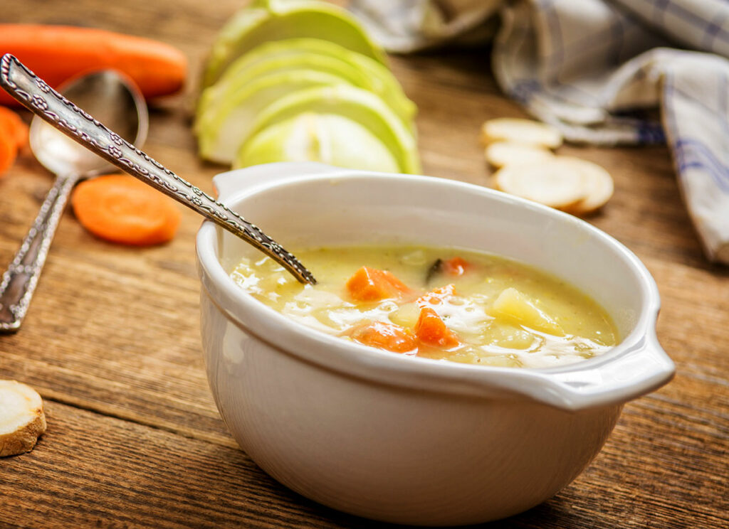 soupe au chou traditionnelle