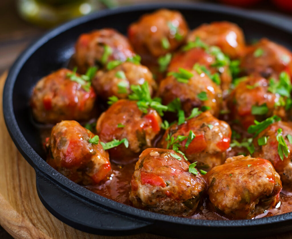 Boulettes de Saumon Sauce