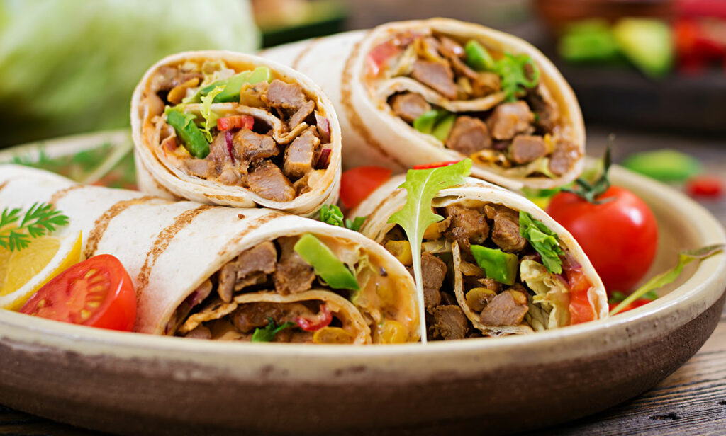Burritos Viande et Avocat